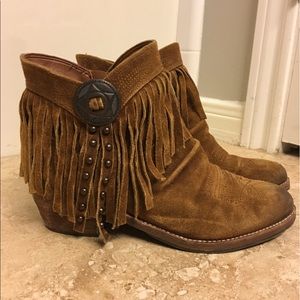 Sam Edelman Sidney Fringe Booties